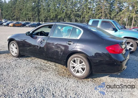 2013 Infiniti G37X from USA, damaged, VIN JN1CV6AR4DM351333